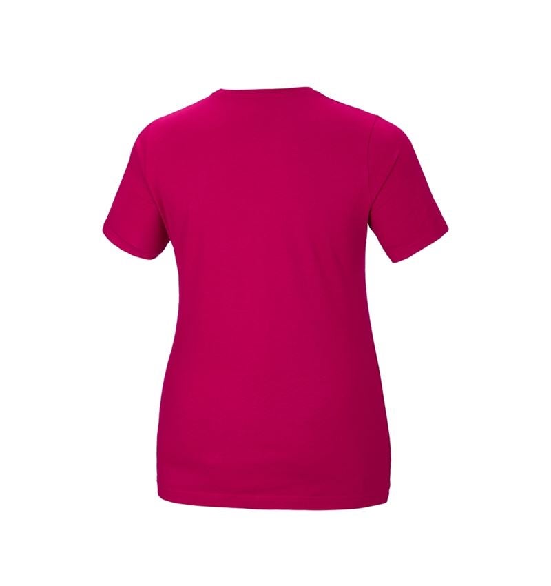 Temi: e.s. t-shirt cotton stretch, donna, plus fit + bacca 3