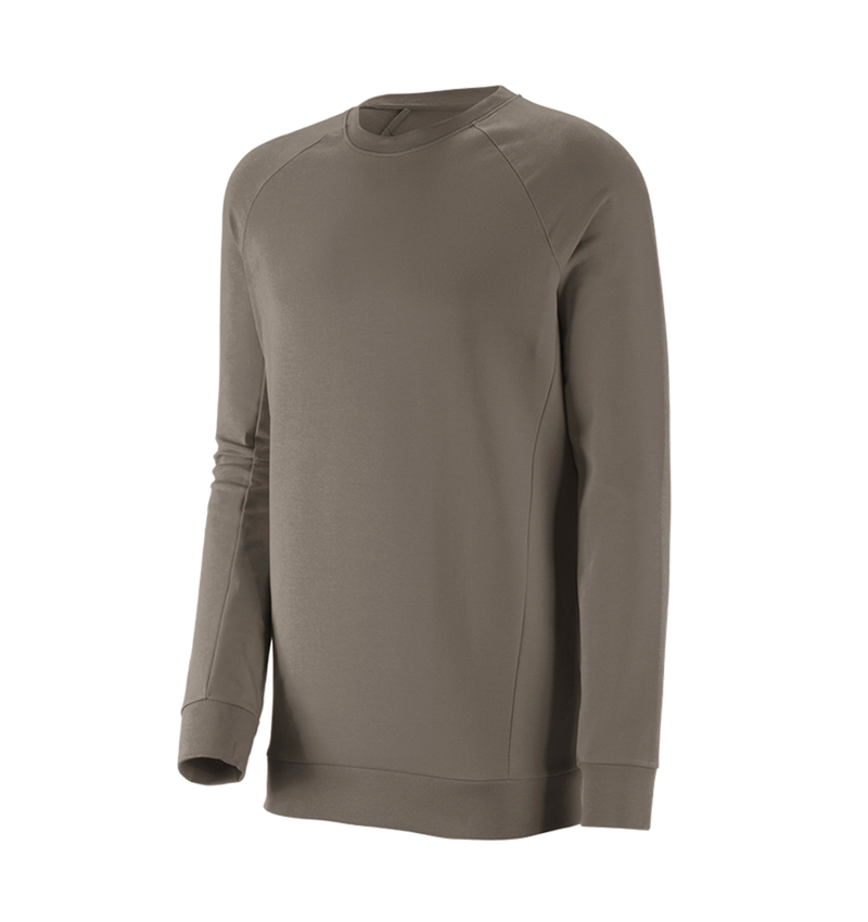 Maglie | Pullover | Camicie: e.s. felpa cotton stretch, long fit + pietra 2