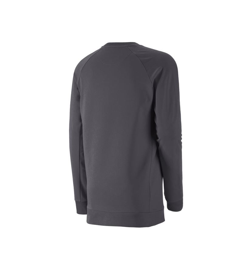 Maglie | Pullover | Camicie: e.s. felpa cotton stretch, long fit + antracite  3