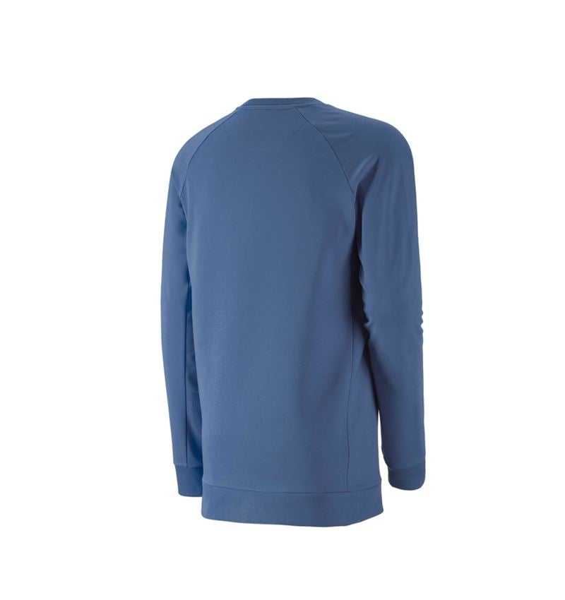 Maglie | Pullover | Camicie: e.s. felpa cotton stretch, long fit + cobalto 3