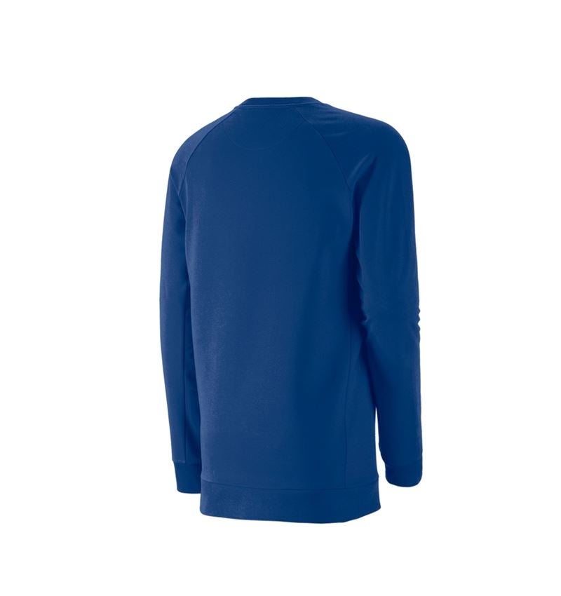 Maglie | Pullover | Camicie: e.s. felpa cotton stretch, long fit + blu reale 3