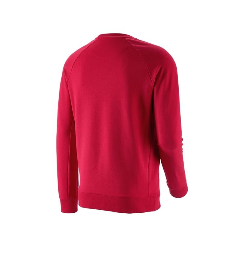 Maglie | Pullover | Camicie: e.s. felpa cotton stretch + rosso fuoco 3
