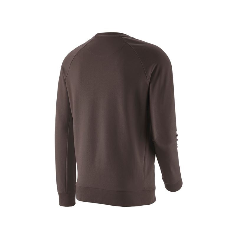 Maglie | Pullover | Camicie: e.s. felpa cotton stretch + castagna 6