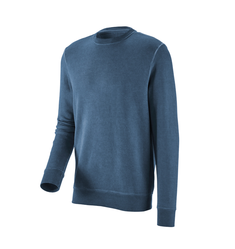 Maglie | Pullover | Camicie: e.s. felpa vintage poly cotton + blu antico vintage 5