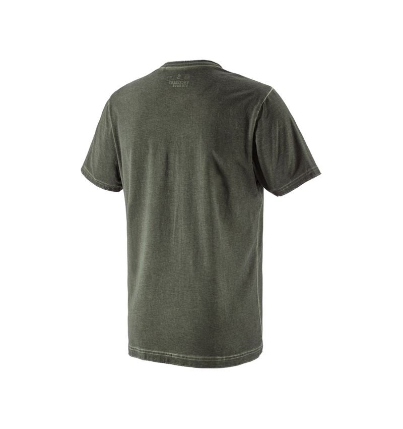 Temi: T-shirt e.s.motion ten + verde mimetico vintage 2