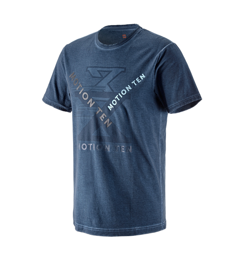 Temi: T-shirt e.s.motion ten + blu ardesia vintage 2