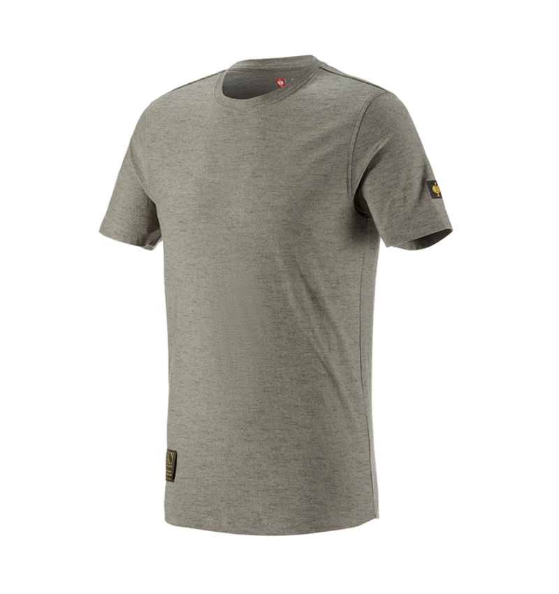 Maglie | Pullover | Camicie: T-shirt e.s.vintage + verde mimetico melange 2