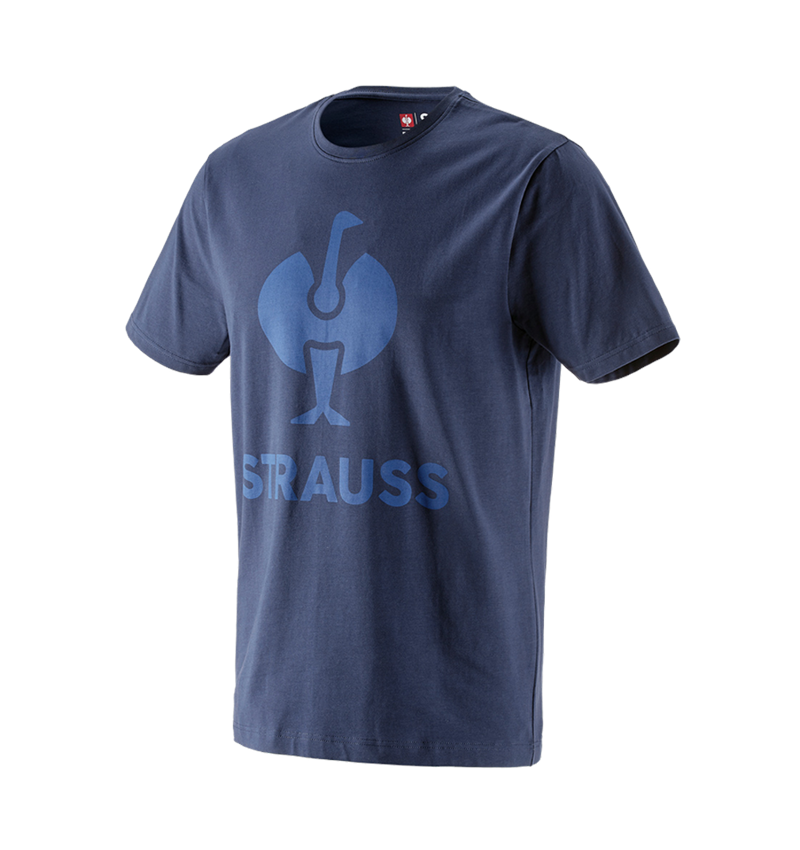 Maglie | Pullover | Camicie: T-shirt e.s.concrete + blu profondo 2