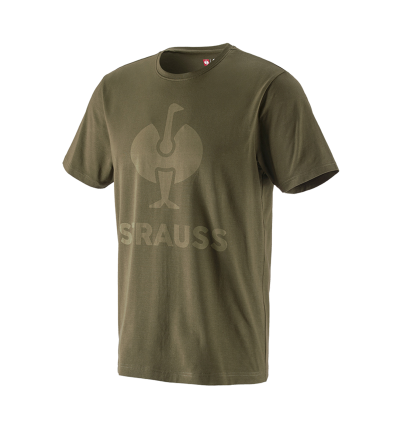 Maglie | Pullover | Camicie: T-shirt e.s.concrete + verde fango 2
