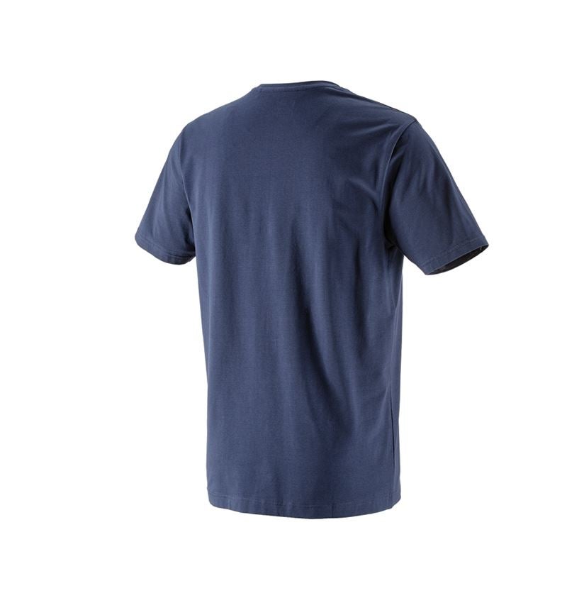 Maglie | Pullover | Camicie: T-shirt e.s.concrete + blu profondo 3