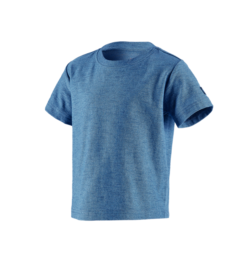 Maglie | Pullover | T-Shirt: T-shirt e.s.vintage, bambino + blu artico melange 2