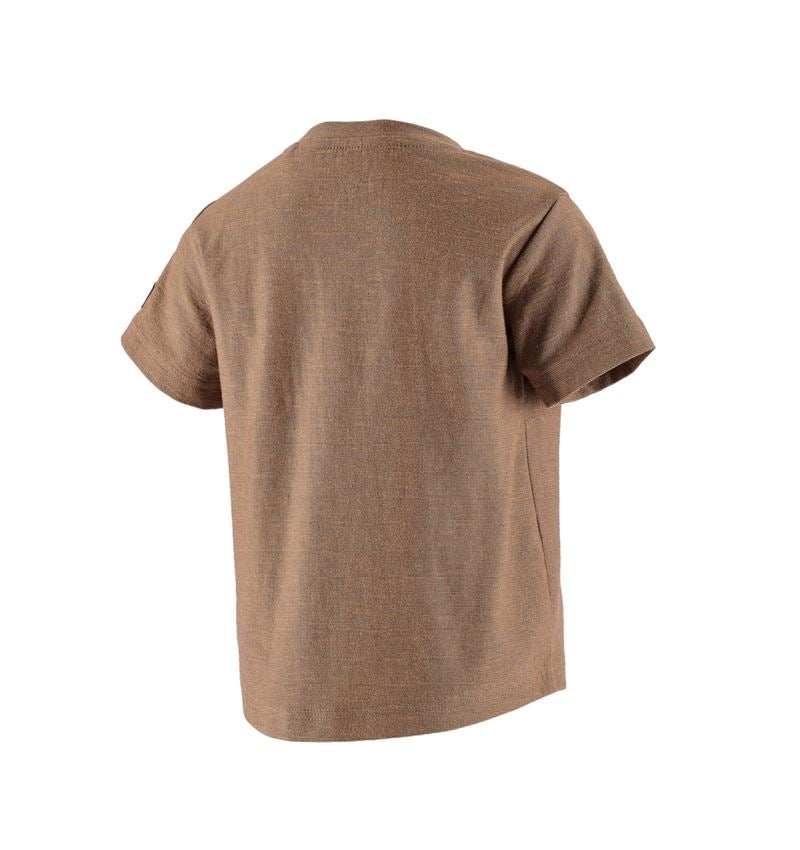 Maglie | Pullover | T-Shirt: T-shirt e.s.vintage, bambino + seppia melange 3