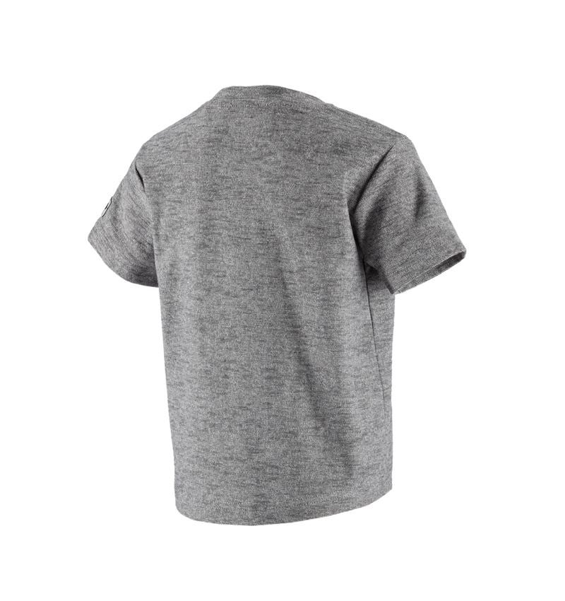 Maglie | Pullover | T-Shirt: T-shirt e.s.vintage, bambino + nero melange 3