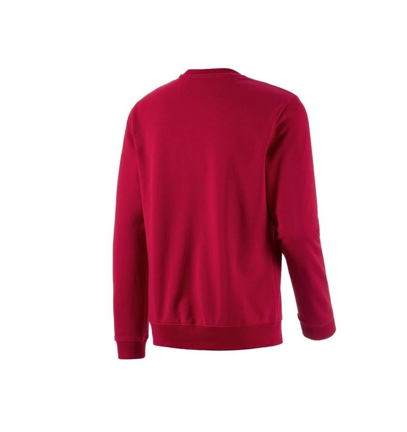 Maglie | Pullover | Camicie: Felpa e.s.motion 2020 + rosso fuoco/bianco 3