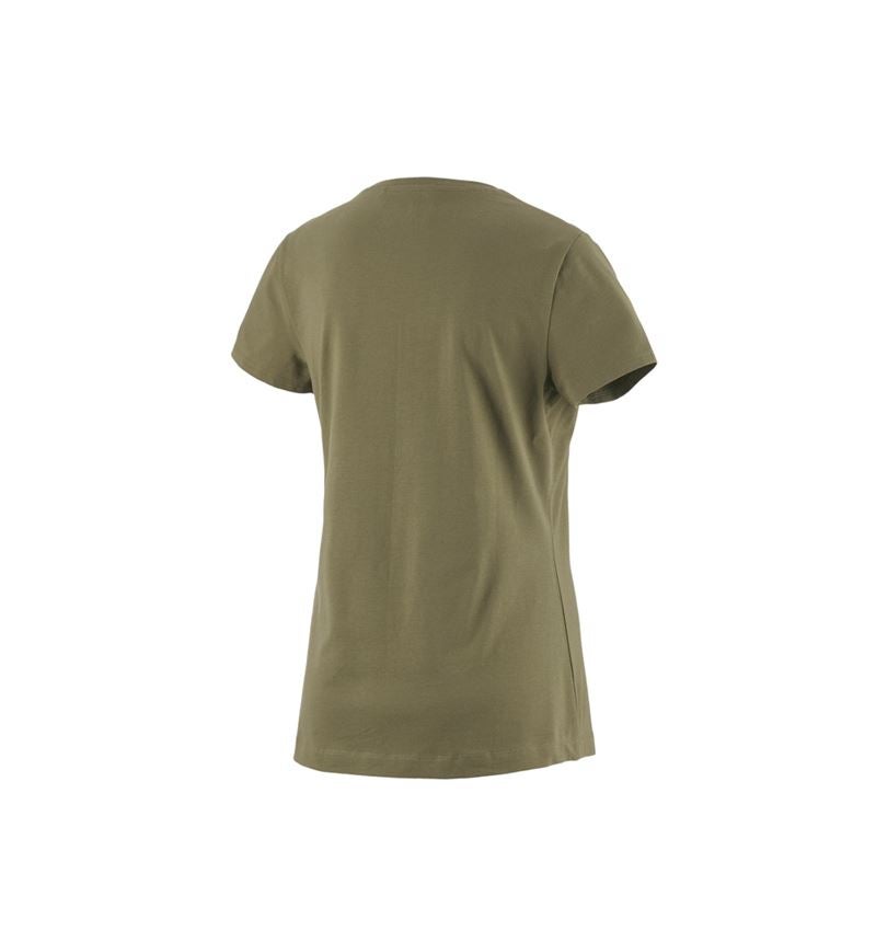 Maglie | Pullover | Bluse: T-shirt e.s.concrete, donna + verde felce 2