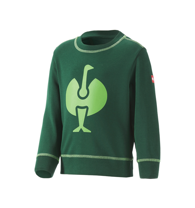 Maglie | Pullover | T-Shirt: Felpa e.s.motion 2020, bambino + verde/verde mare 1