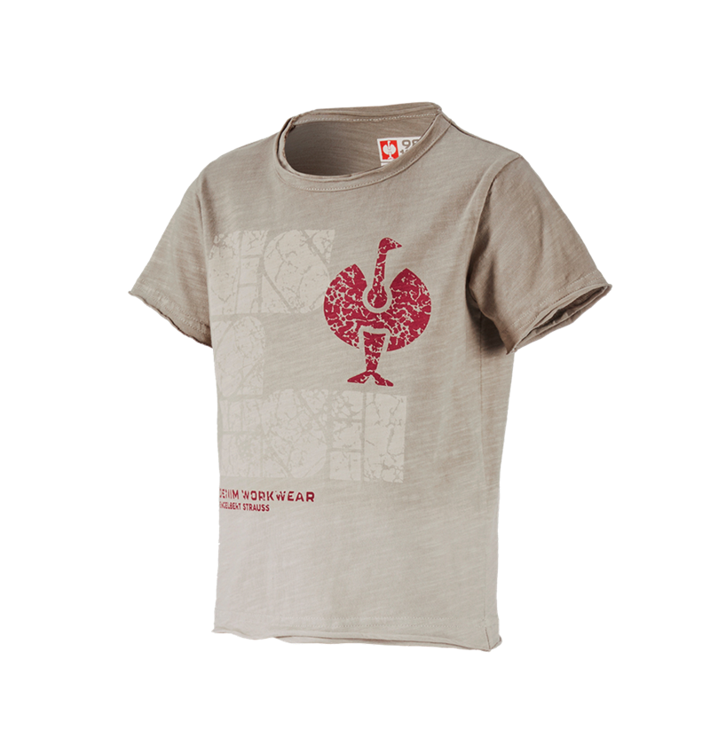 Maglie | Pullover | T-Shirt: e.s. t-shirt denim workwear, bambino + tortora vintage 1