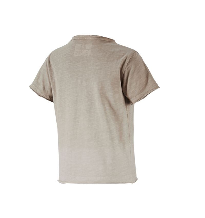 Maglie | Pullover | T-Shirt: e.s. t-shirt denim workwear, bambino + tortora vintage 2