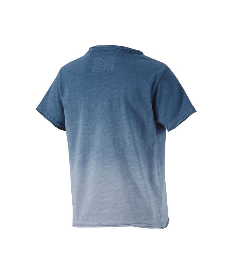 Maglie | Pullover | T-Shirt: e.s. t-shirt denim workwear, bambino + blu antico vintage 2