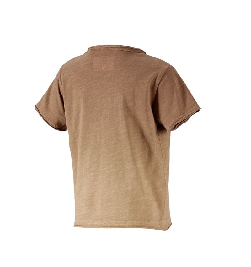 Maglie | Pullover | T-Shirt: e.s. t-shirt denim workwear, bambino + marrone chiaro vintage 2