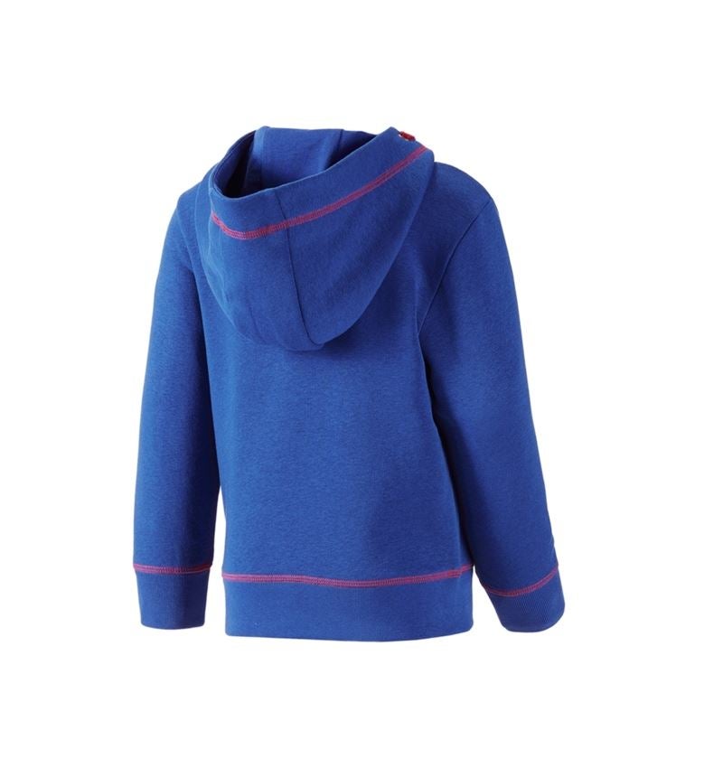 Maglie | Pullover | T-Shirt: Hoody-Felpa e.s.motion 2020, bambino + blu reale/rosso fuoco 2