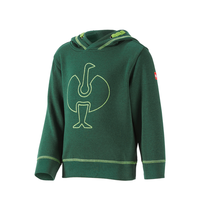 Maglie | Pullover | T-Shirt: Hoody-Felpa e.s.motion 2020, bambino + verde/verde mare 1