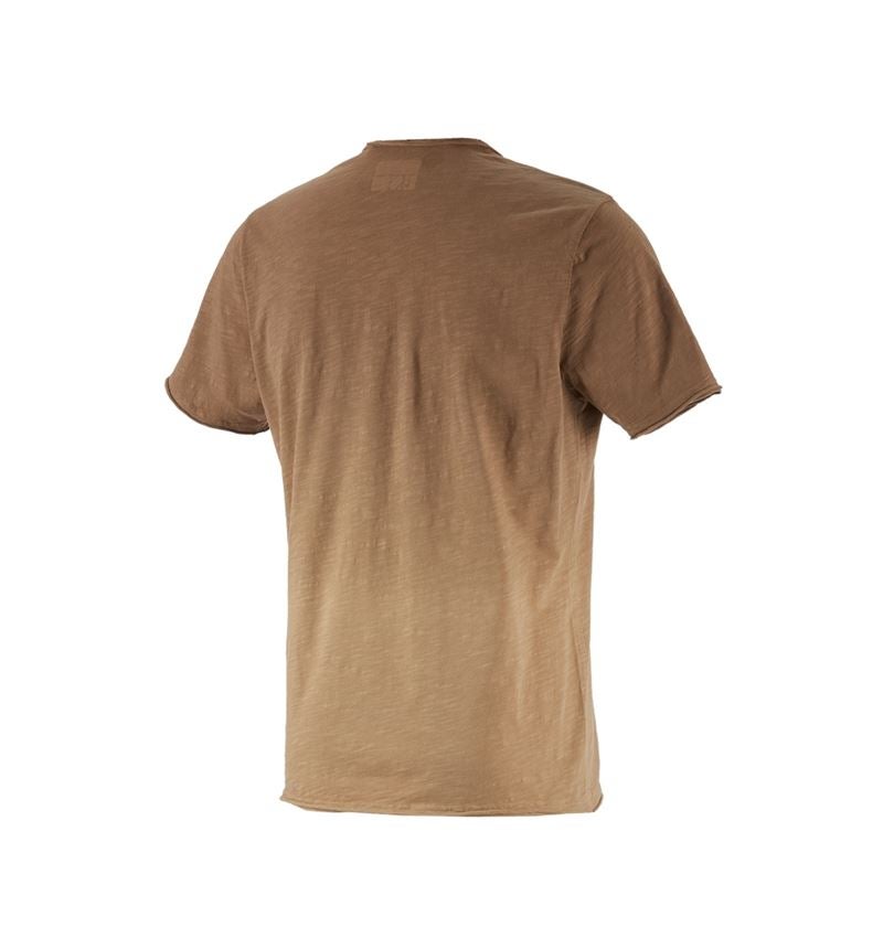 Maglie | Pullover | Camicie: e.s. t-shirt workwear ostrich + marrone chiaro vintage 2