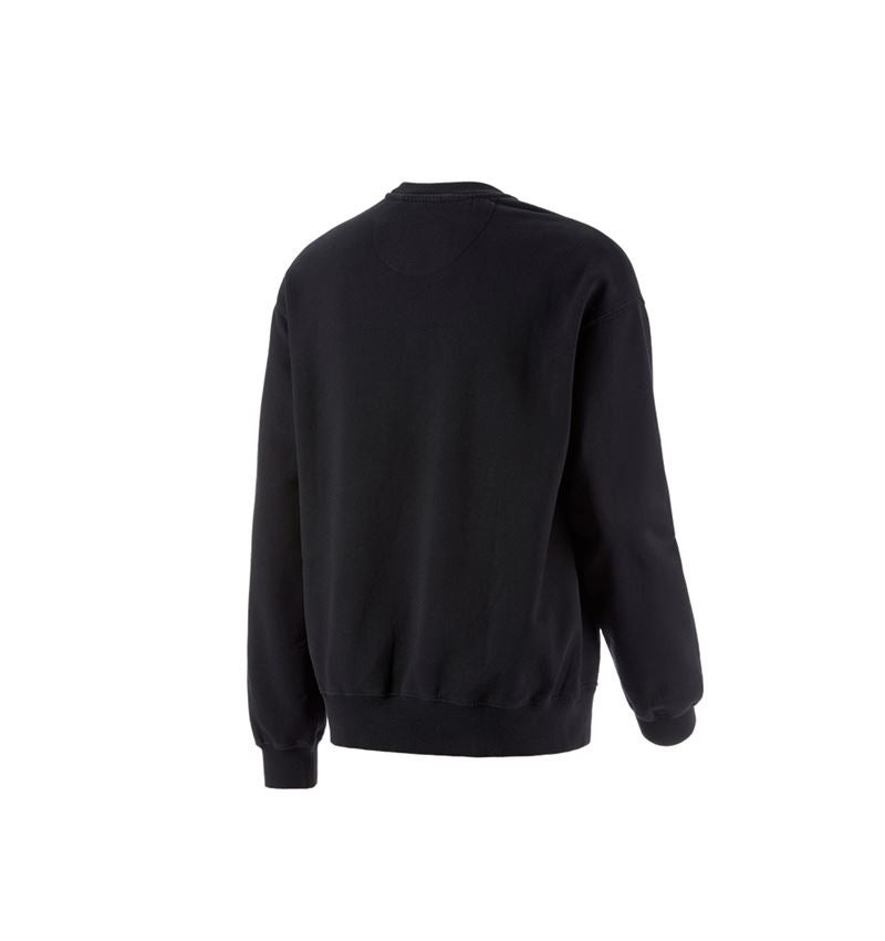 Maglie | Pullover | Camicie: Oversize felpa e.s.motion ten + nero ossido vintage 4