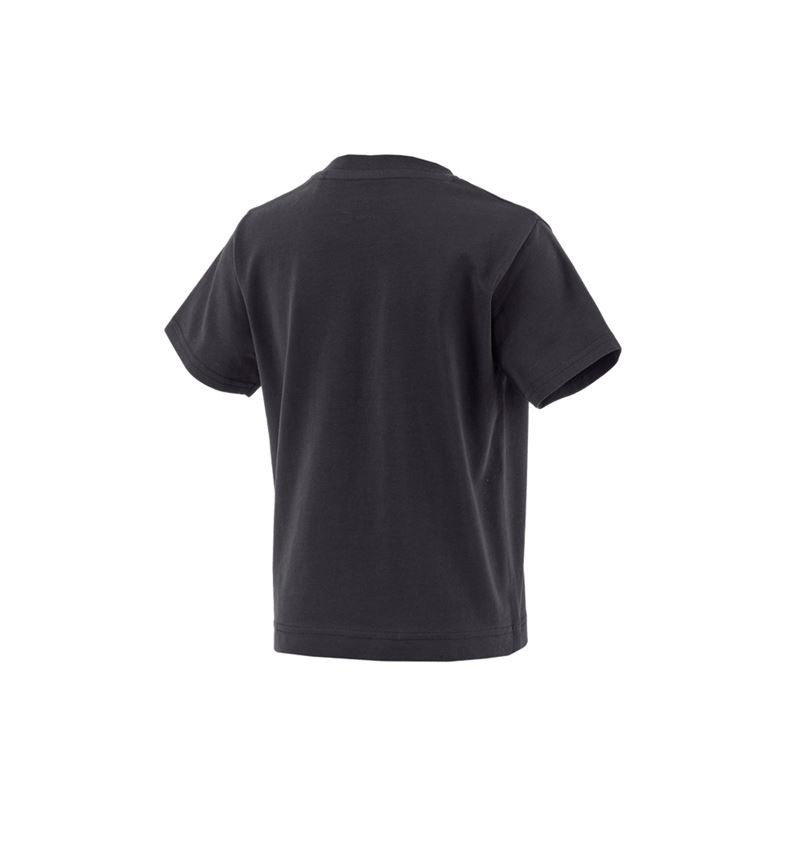 Shirts & Co.: T-Shirt e.s.concrete, Kinder + schwarz 3