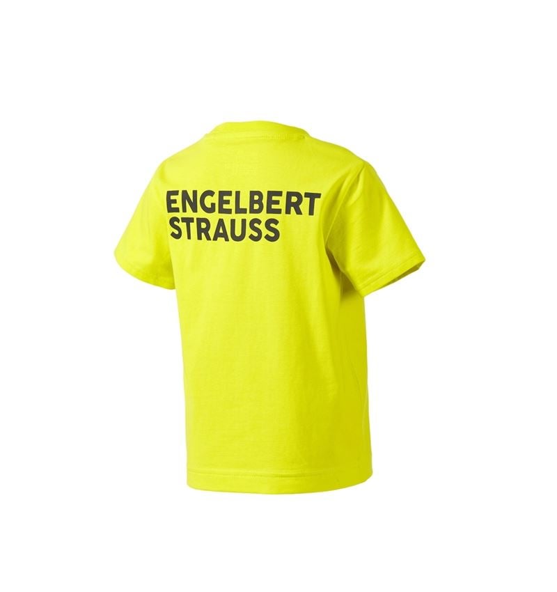 Shirts & Co.: T-Shirt e.s.trail, Kinder + acidgelb/schwarz 3