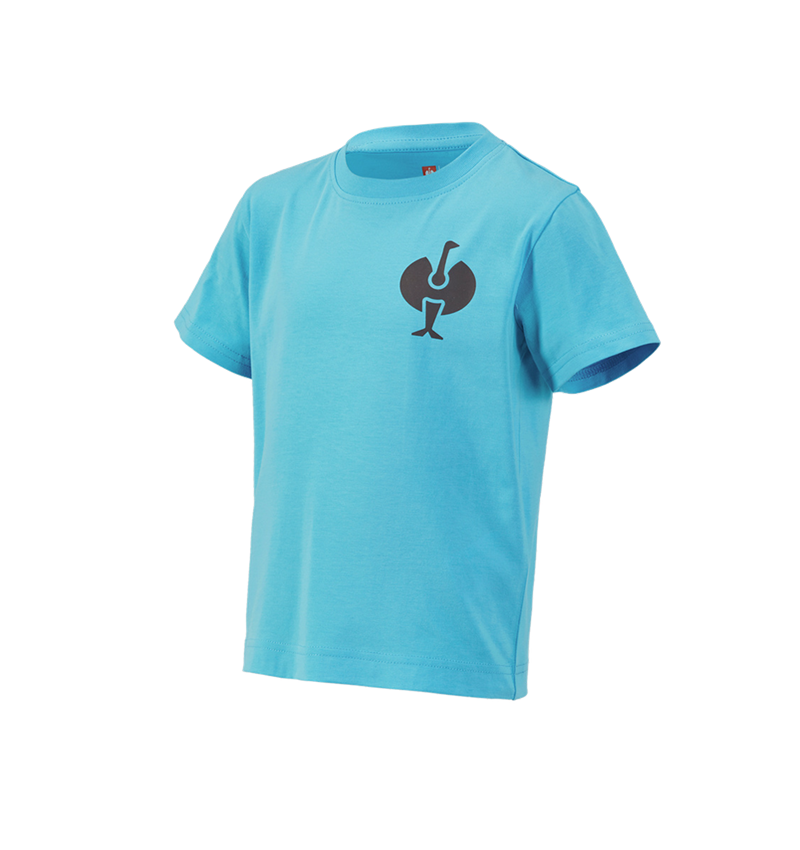 Maglie | Pullover | T-Shirt: T-shirt e.s.trail, bambino + turchese lapis/antracite  2