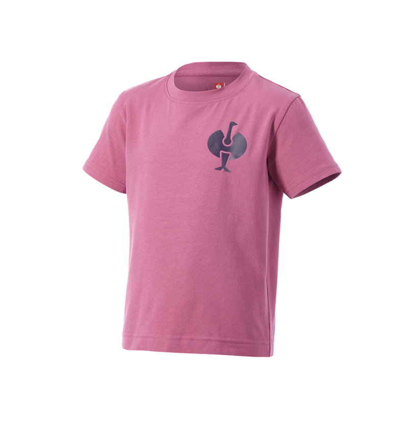 Shirts & Co.: T-Shirt e.s.trail, Kinder + tarapink/tiefblau 5