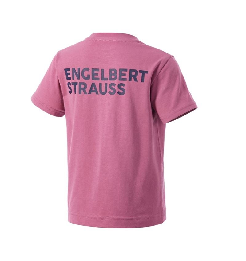 Maglie | Pullover | T-Shirt: T-shirt e.s.trail, bambino + rosa tara/blu profondo 6