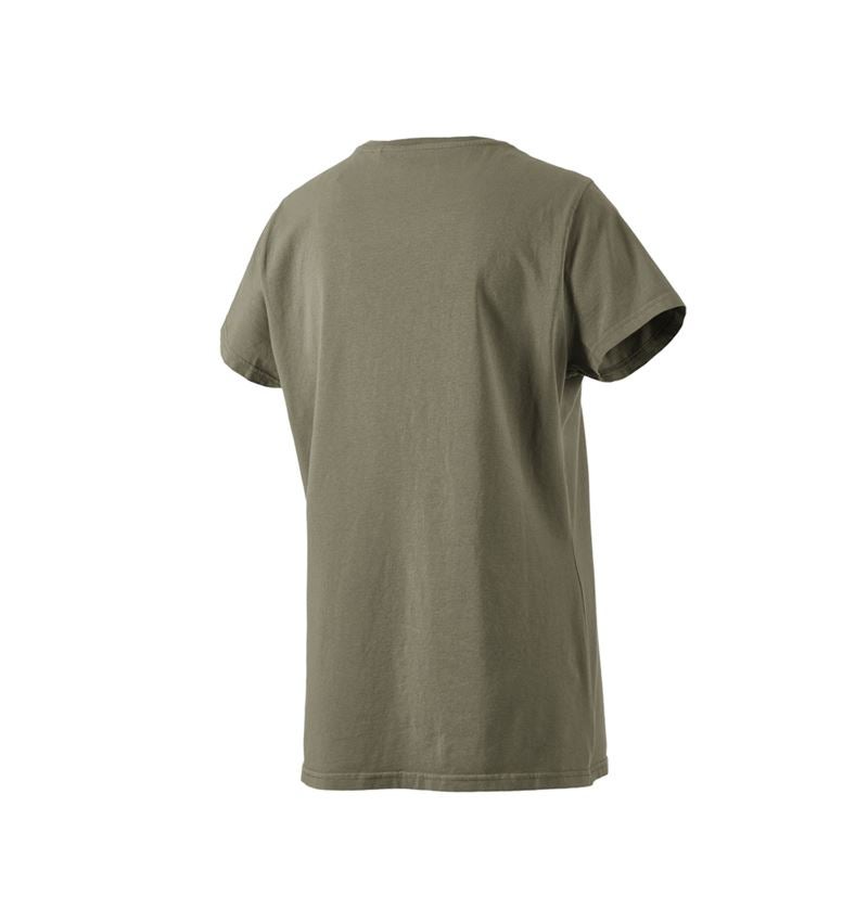 Temi: T-shirt e.s.motion ten pure, donna + verde palude vintage 4