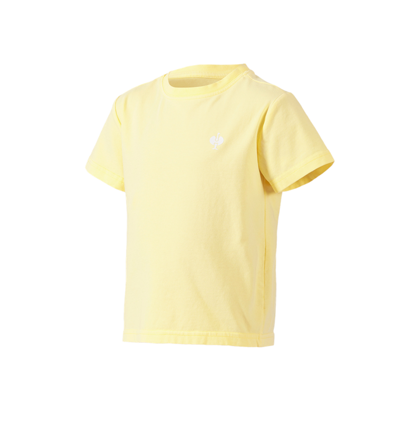 Temi: T-shirt e.s.motion ten pure, bambino + giallo chiaro vintage 2