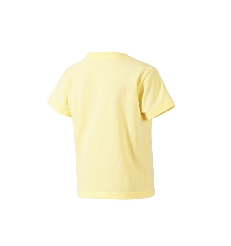 Temi: T-shirt e.s.motion ten pure, bambino + giallo chiaro vintage 3