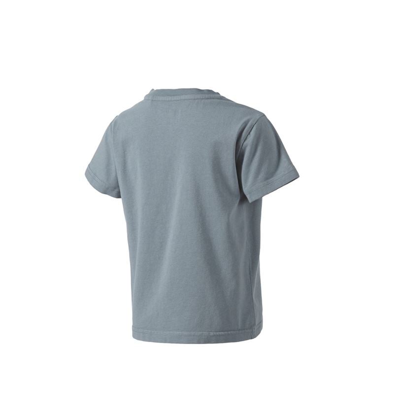 Maglie | Pullover | T-Shirt: T-shirt e.s.motion ten pure, bambino + blu fumo vintage 1