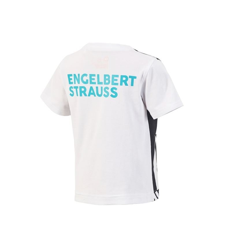 Temi: T-shirt e.s.trail graphic, bambino + nero/bianco 3