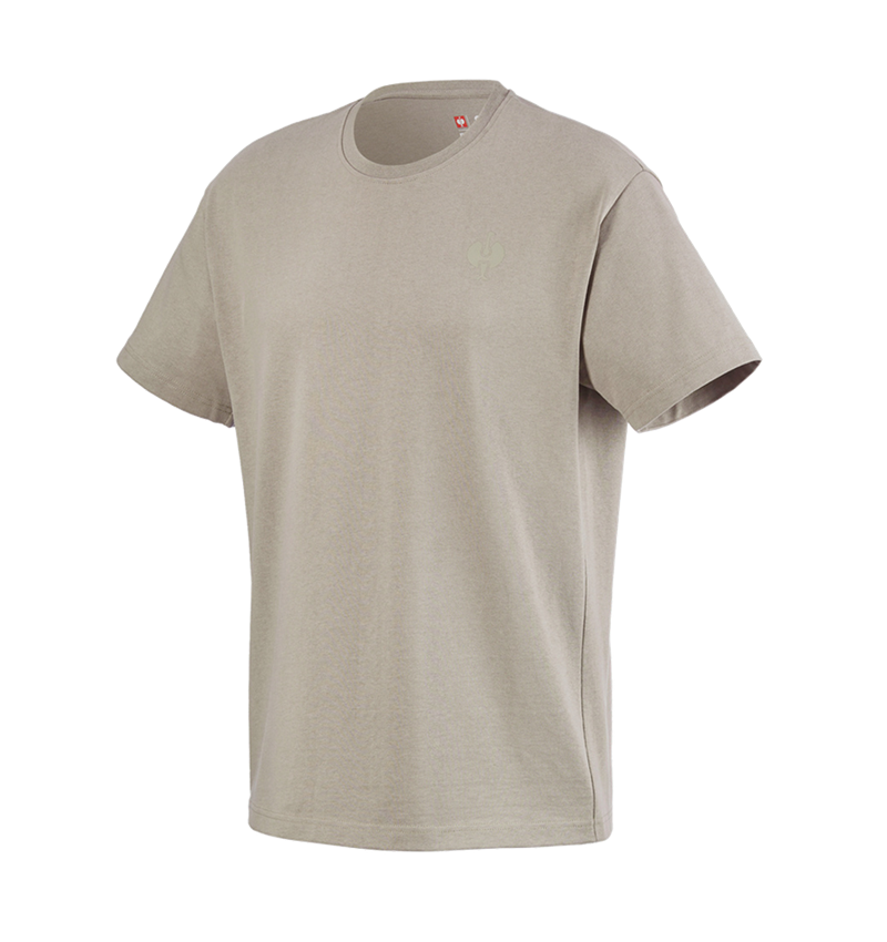 Shirts & Co.: T-Shirt heavy e.s.iconic + delphingrau 7