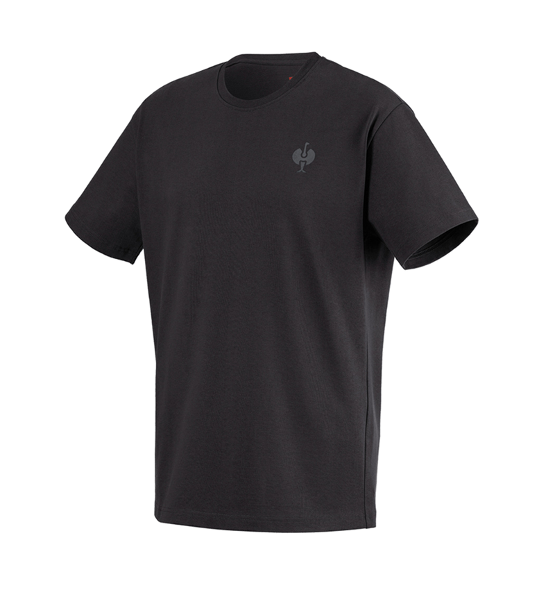 Maglie | Pullover | Camicie: T-shirt heavy e.s.iconic + nero 7