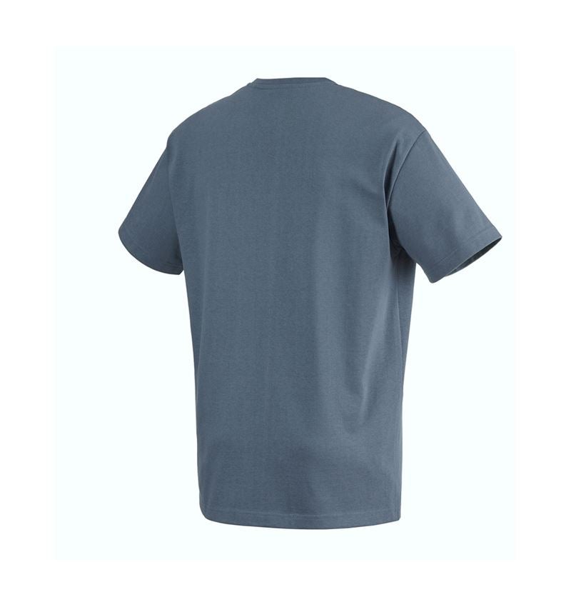 Maglie | Pullover | Camicie: T-shirt heavy e.s.iconic + blu ossido 10
