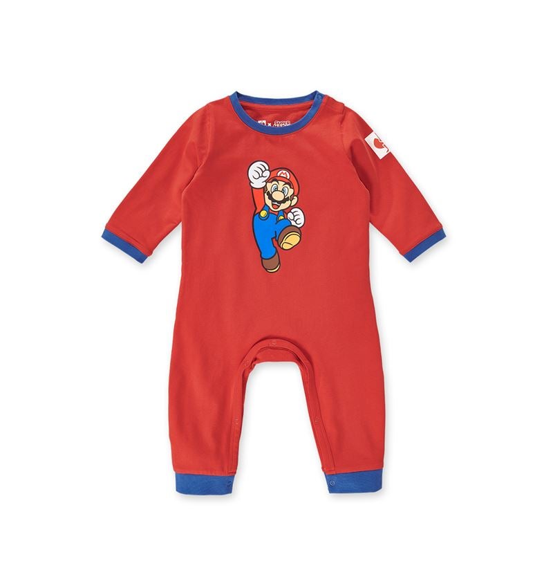 Accessori: Tutina da neonato Super Mario + rosso strauss