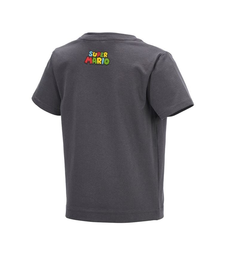 Maglie | Pullover | T-Shirt: Super Mario t-shirt, bambino + antracite  2