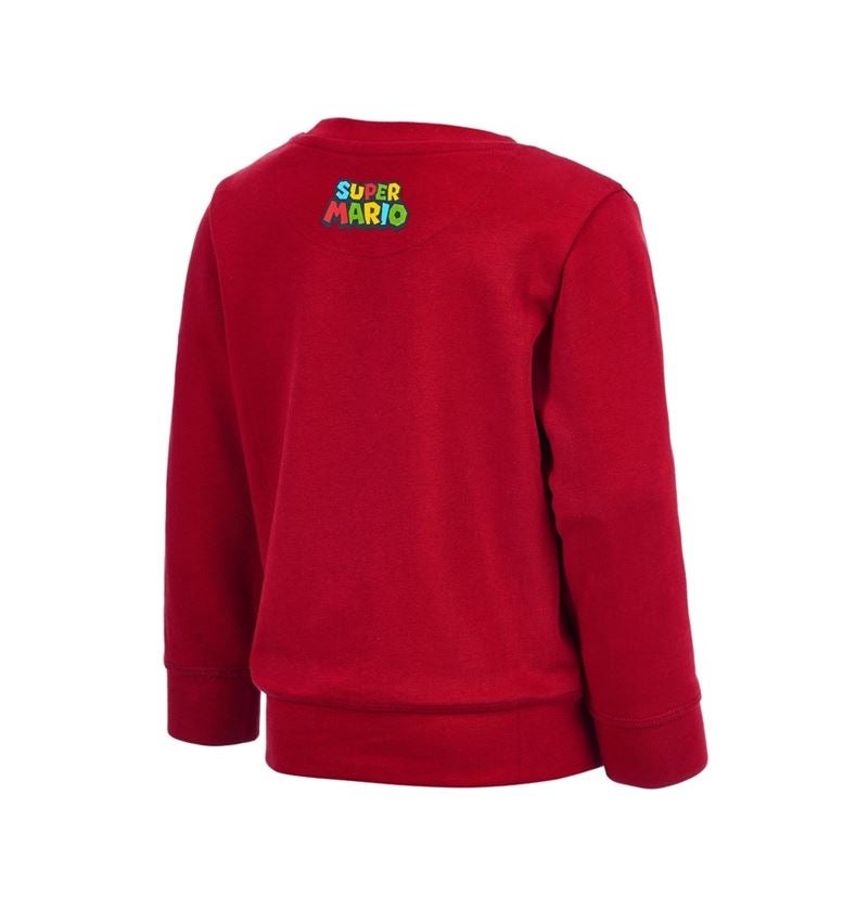 Maglie | Pullover | T-Shirt: Felpa Super Mario, bambino + rosso fuoco 3