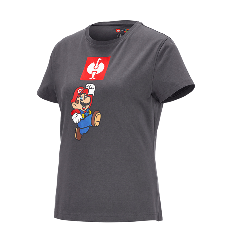 Collaborazioni: Super Mario t-shirt, donna + antracite  1
