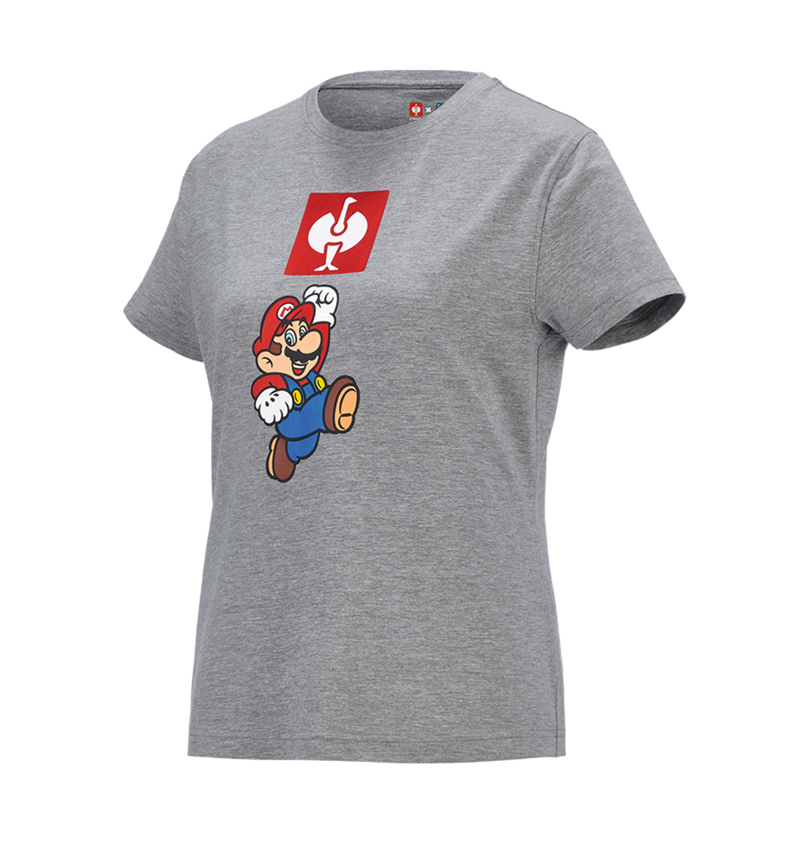 Collaborazioni: Super Mario t-shirt, donna + grigio sfumato 2