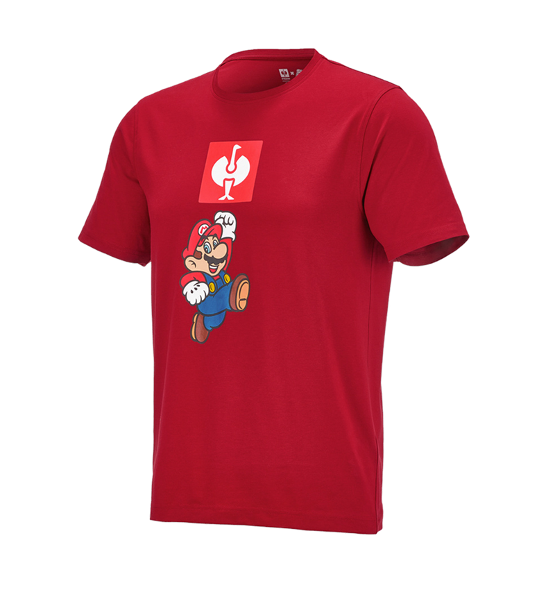 Collaborazioni: T-shirt Super Mario, uomo + rosso fuoco 2
