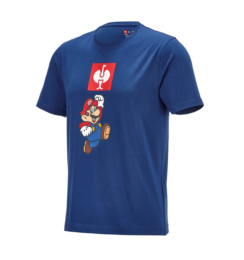 Collaborazioni: T-shirt Super Mario, uomo + blu alcalino 4