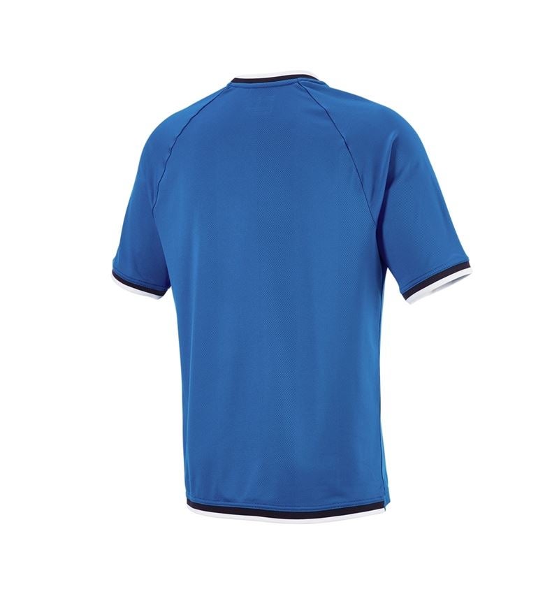 Temi: T-shirt funzionale e.s.ambition + blu genziana/grafite 8