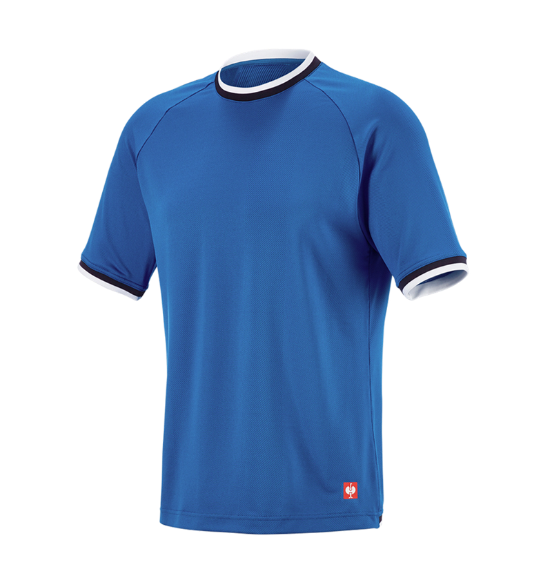 Temi: T-shirt funzionale e.s.ambition + blu genziana/grafite 7